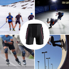 Damenteil mit Polsterung für Hüfthochschutz beim Snowboarden, Skaten & Skifahren, S-XXL