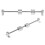 400mm Fully Thread Rod T8 Lead Screw with Nut Kit for 3D 3