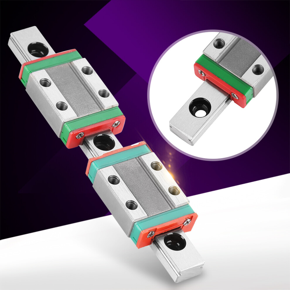 100Mm Linear Guide Rail With 2Pcs Mgn9b Block Smooth Motion For 3D Printers 8341362750465