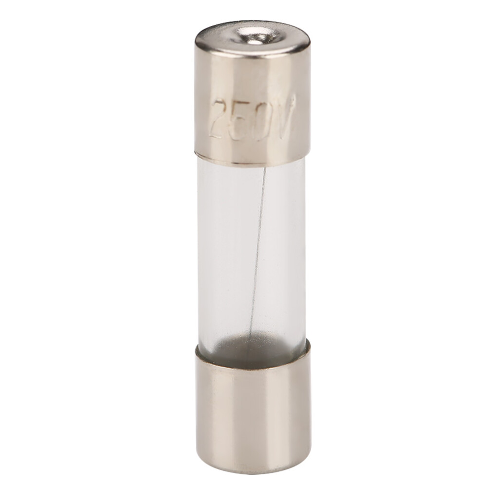 Electronic Fuse Assorted Set 50Pcs 20Mm Glass Tube Fuses 10 Values Fast Blow 4941362749175