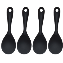 Servierlöffel, Schaumlöffel mit komfortablem Griff für Reis, antihaftbeschichtetes, ergonomisch geformtes Küchenutensil, hergestellt aus