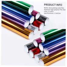 Flexibler Autovinyl-Spiegelfolie 60cm x 1,52m für individuelle Beklebungen & Aufkleber