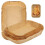 Χάρτινη επένδυση μιας χρήσης για φριτέζα αέρα, αντικολλητικά ορθογώνια ιδανικά 1