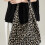 Women Casual Shoulder Bag Leopard Print Handbag Spacious-White 6