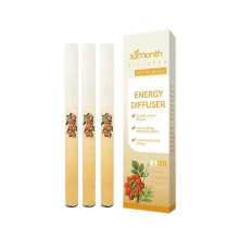 (3PCS) 1-5X Portable Herbal Diffuser Pen Lung Cleanse & Energy Boost Air Freshener Herbal Refreshing Bar Clear Breathing Yellow