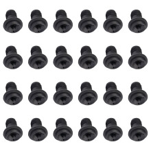 Set of 24 Silicone Wine Bottle Caps Wine-black three hole plu