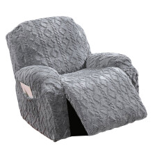 Elegant Sofa Protector Covers Set Recliner Cover In-Light Grey