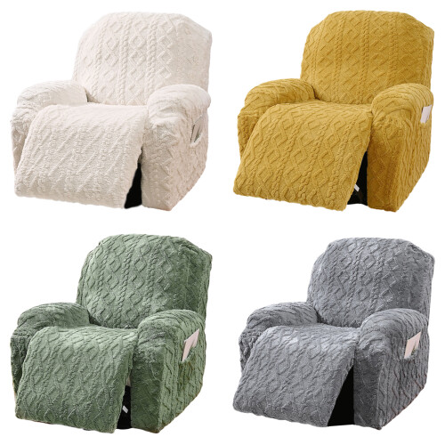 Elegant Sofa Protector Covers Set Recliner Cover In-Light Grey 1