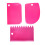 Σετ ξύστρας πολλαπλών χρήσεων για μπολ, εύκαμπτος πλαστικός κόφτης ζύμης 1