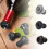 24 Pack Seal Bottle Stoppers Silicone Wine-Gray three hole plug 7