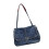 Retro Jeans Bag Women Extra Pockets Comfortable Double-Blue 1