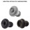 24 Pack Seal Bottle Stoppers Silicone Wine-Gray three hole plug 5