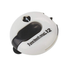 Golf Scoring Counter For Women White Round Scoring Player Score Counter
