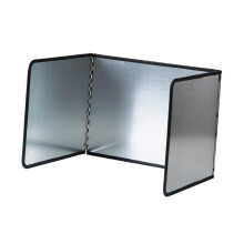 Kitchen Oil Baffle Board Stove Protective Plate Cooking Oil Splash Guard Iron Zinc Splashback Small For Kitchen Safety