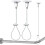 Stainless Steel Adjustable Shower Rod Support Systems Ceiling 1