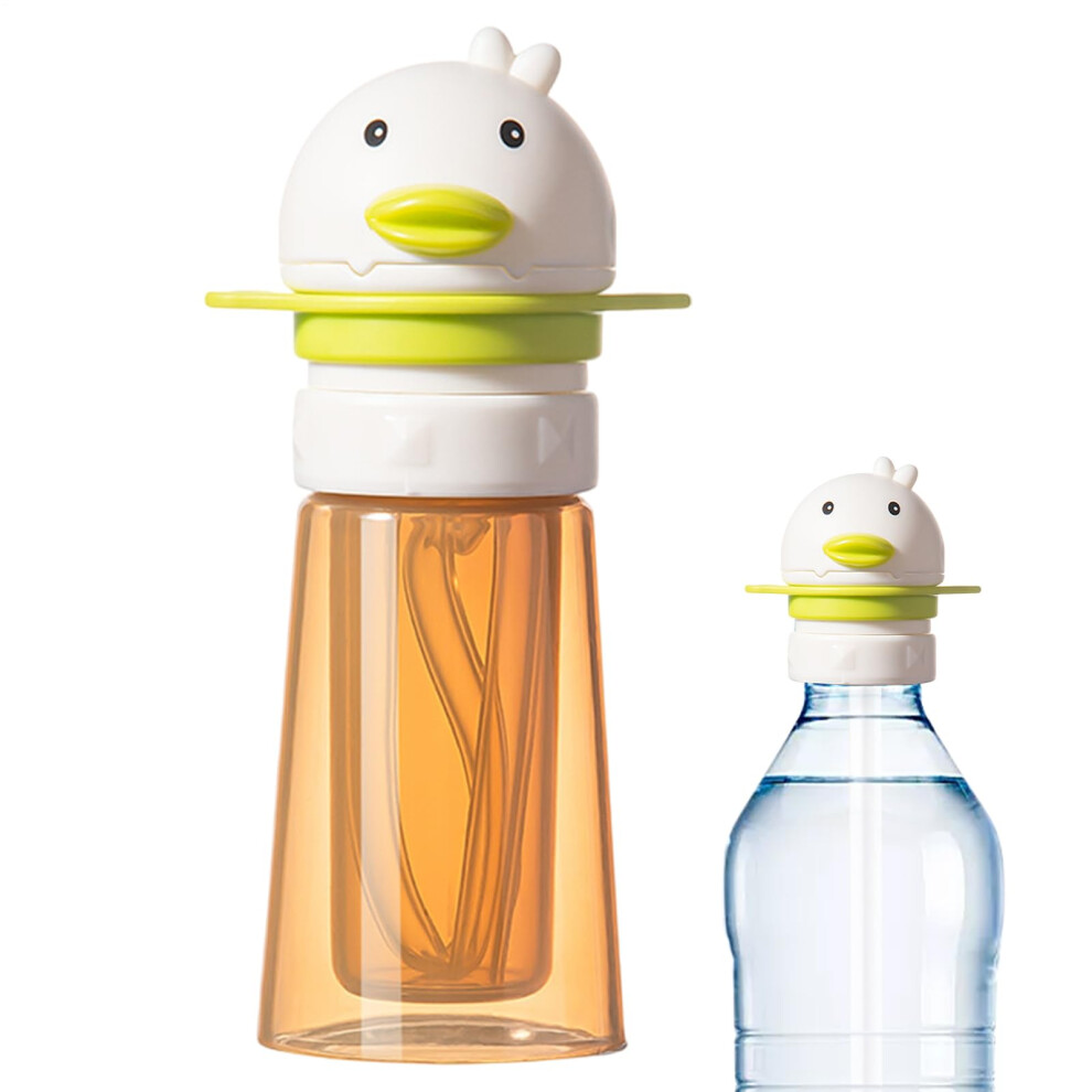 Water Bottle Sippy Straw Lid Replacement Twist For Kids Spout Adapter For Juice Green