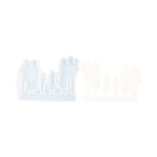 Lovings Family Silicone Resin Mold Tealight Candle Holders Resin