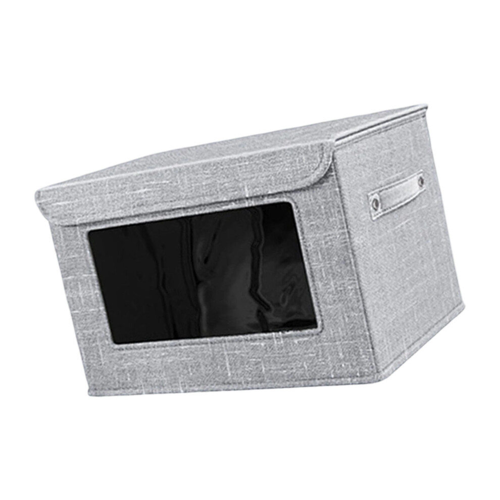 Foldaway Fabric Storage Organizers Dustproof-Front window seehr-image-OPC-PN57VC2-NEW