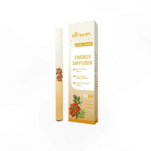 (Yellow) Herbal Aromatherapy Diffuser with Mullein Thyme and Mint for Air Freshening and Respiratory Support