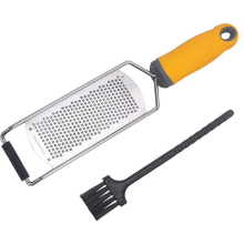 Veelzijdige roestvrijstalen rasp met vlijmscherp mes voor nauwkeurig raspen, comfortabele handgreep voor veilig en gemakkelijk gebruik, geschikt voor