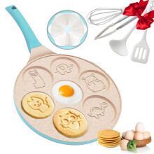 Uirlis Chócaireachta Bhricfeasta Cruthaitheach, Dromchla Neamhghreamaitheach le Leagan Amach Múnla Seacht bPoll, Múnla Omelette le Bonn