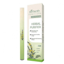 (Green) Portable Herbal Diffuser Pen Lung Cleanse & Energy Boost Air Freshener Herbal Refreshing Bar Clear Breathing