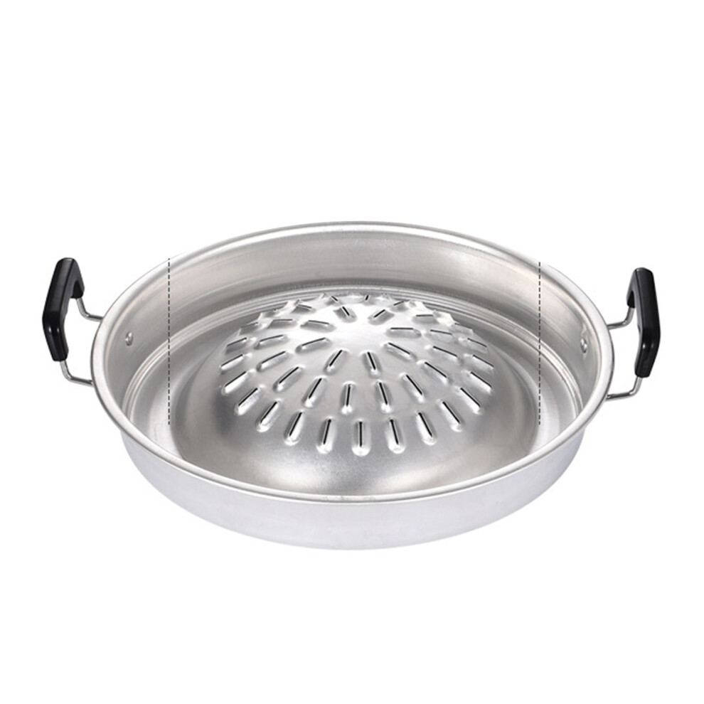 Smokeless Korean BBQ Grill Pan, Rapid Heating Cast Aluminum Plate with Adjustable Fire Control for Indoor Outdoor Use-image-OPC-PN57WR7-NEW