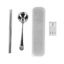 Organizador de utensílios de viagem, porta-talheres durável e leve com resistência à corrosão para piqueniques, acampamentos e trilhas.