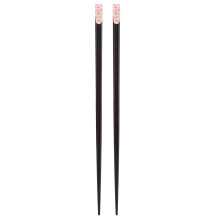 Hashis de madeira reutilizáveis com design elegante, multiuso para casa e para presentear, com estampa em estilo japonês (1 par)