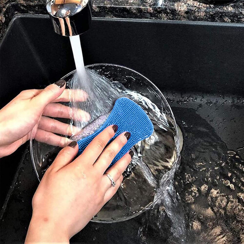 Stay Clean Σιλικόνης, Μη Πορώδες, Πολυχρηστικό Gadget Κουζίνας για Πιάτα, Μπάνιο 2