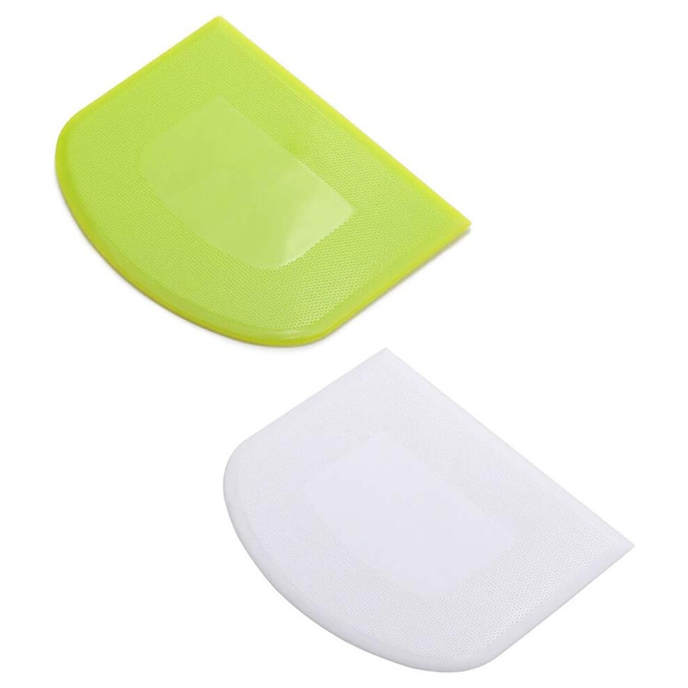Flexible Plastic Bench Scraper, Non-Toxic, Dishwasher-Safe, Essential Baking Tool For Dough Baking 9318128663450