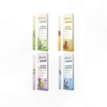 (4 Color) Herbal Aromatherapy Diffuser with Mullein Thyme and Mint for Air Freshening and Respiratory Support