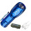 (B, blue) LED Flashlight High Lumens Waterproof USB Charging Lightweight Portable Powerful Emergency Flashlight 1