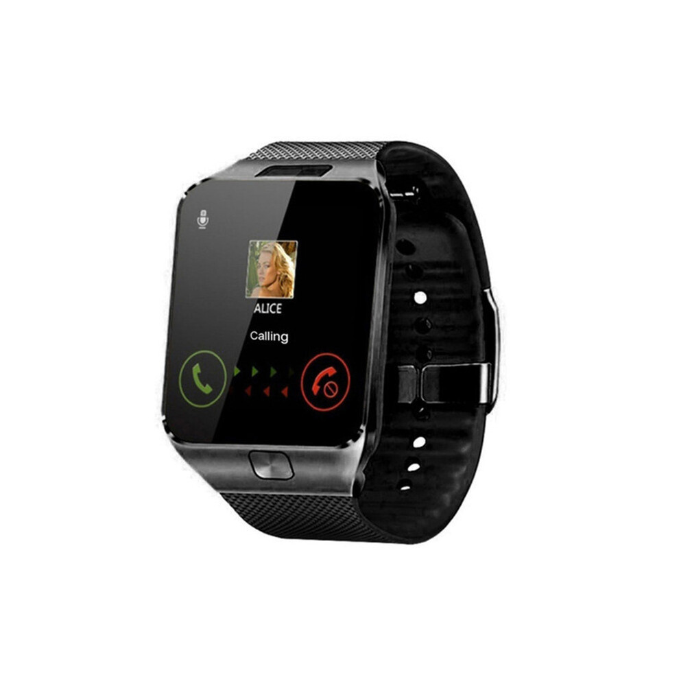 Smart Watch Clock Fitness Sleep Monitor Sport Smartwatch Full-Screen Touch Bluetooth Calls Watches - Black 888332276870