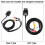 1.8M ABS AV Cable for Xbox 360 Slim, Durable, Compact & Flexible 4