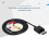 1.8M ABS AV Cable for Xbox 360 Slim, Durable, Compact & Flexible 9