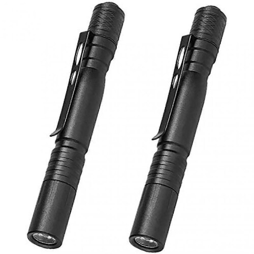 (13cm2sections yellow) Ultra Bright 1500000LM LED Tactical Torch Mini Tiny Pen Light Camping Flashlight