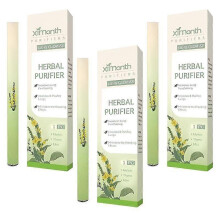 (3 Pack) Thyme & Mint Lung Cleanse Pen Herbal Vapor Inhaler for Breathing & Stress Relief