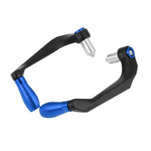 Motorrad Brems- Kupplungshebel Schutz Blau 22mm Aluminium Paar