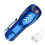 (A, blue) LED Flashlight High Lumens Waterproof USB Charging Lightweight Portable Powerful Emergency Flashlight 1