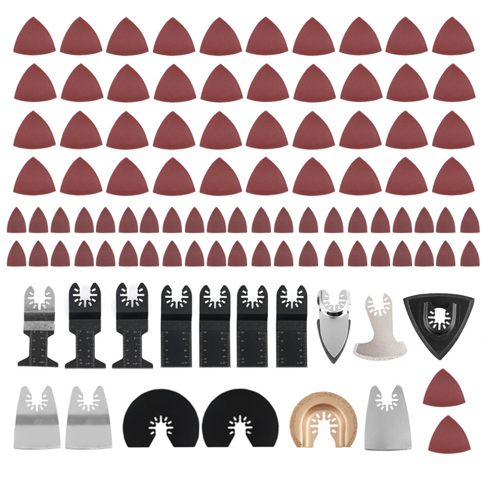 Oscillating Multitool Blades 100Pcs Ultra Sharp High Accuracy Universal Cutters 8411362757938