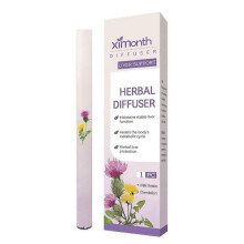 (Purple) Portable Herbal Diffuser Pen Lung Cleanse & Energy Boost Air Freshener Herbal Refreshing Bar Clear Breathing