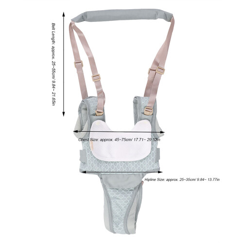 Comfortable Blue Toddler Walking Harness with Adjustable Straps 2