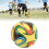 Fußball, Größe 5, hohe Elastizität, weich, 11