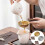 (Silver) Tea Maker Tea Leak Related Teapot Tea Set Filter Tea Tool Leaf Filter Diffuser Tea Set Stainless Steel Material 2 Colors  Silver 2