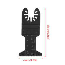 Hochkohlenstoff 15 Stück 44 mm Oszillierende Multi-Tool-Sägeblätter für präzises Tiefenanschnitt