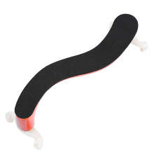 Violin Practice Aid Set: 4/4 Shoulder Rest Mute Strings Fretboard Decal