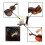 Violin Practice Aid Set: 4/4 Shoulder Rest Mute Strings Fretboard Decal 13