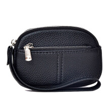 Polsbandje Clutch Sleutelhanger Polsbandje Portefeuilles-Zwart
