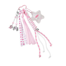 Unique Acrylic Keepsake Keychain For Bags With Star Design-A